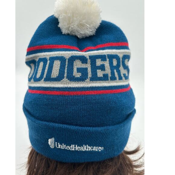 2018 SGA LA Dodgers 60 Anniversary 1958-2018 Promo Knit Beanie - Picture 5 of 6
